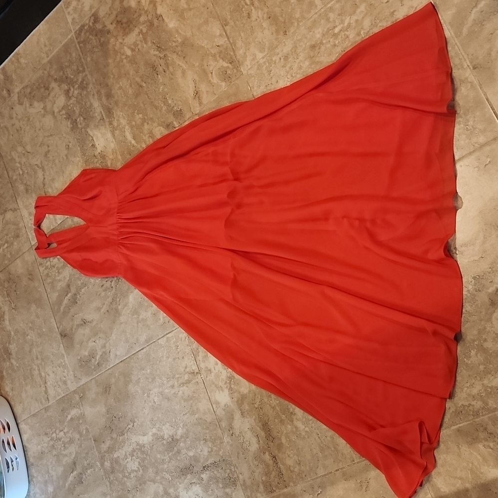 Asos maxi dress with back zipper size 6